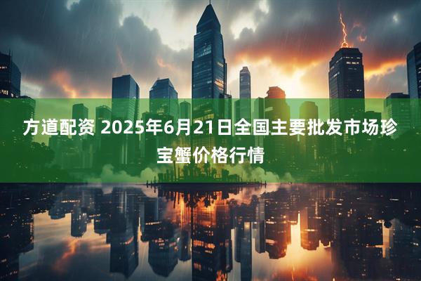 方道配资 2025年6月21日全国主要批发市场珍宝蟹价格行情