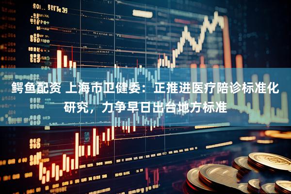 鳄鱼配资 上海市卫健委：正推进医疗陪诊标准化研究，力争早日出台地方标准