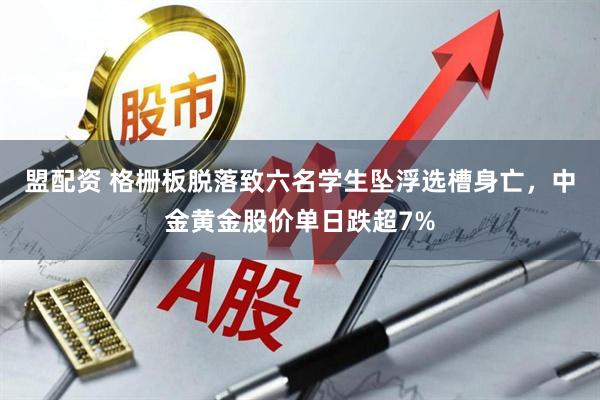 盟配资 格栅板脱落致六名学生坠浮选槽身亡，中金黄金股价单日跌超7%